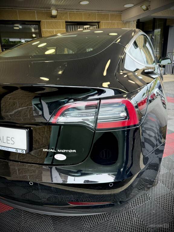 Tesla Model 3 Long Range Awd Black #5