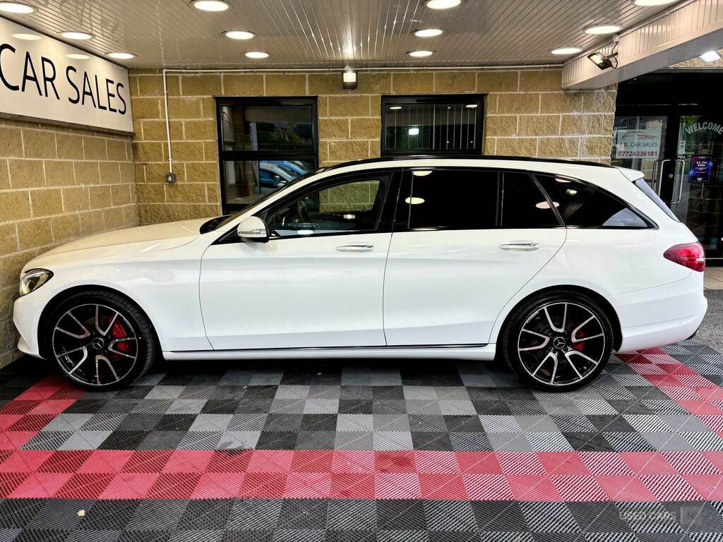Mercedes-Benz C Class C250 Bluetec Sport Premium Plus ASZ1164 White #6