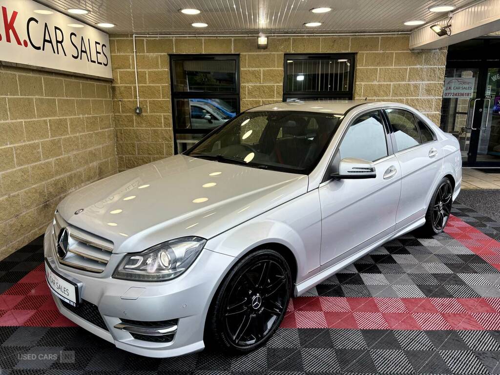 Mercedes-Benz C Class C220 Cdi Blueefficiency Amg Sport Plus Silver #4