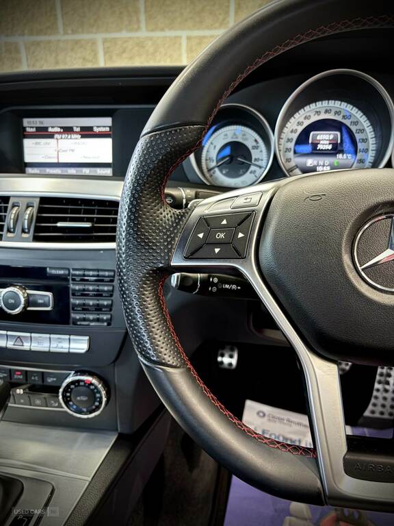 Mercedes-Benz C Class Coupe Silver #14
