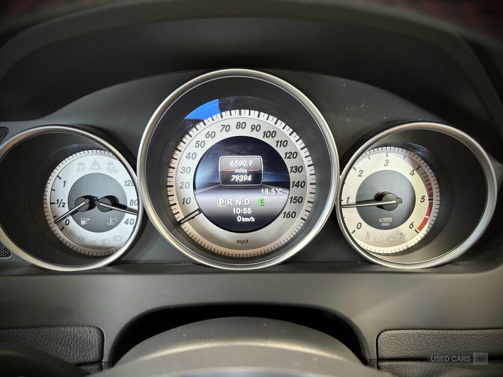Mercedes-Benz C Class Coupe Silver #13