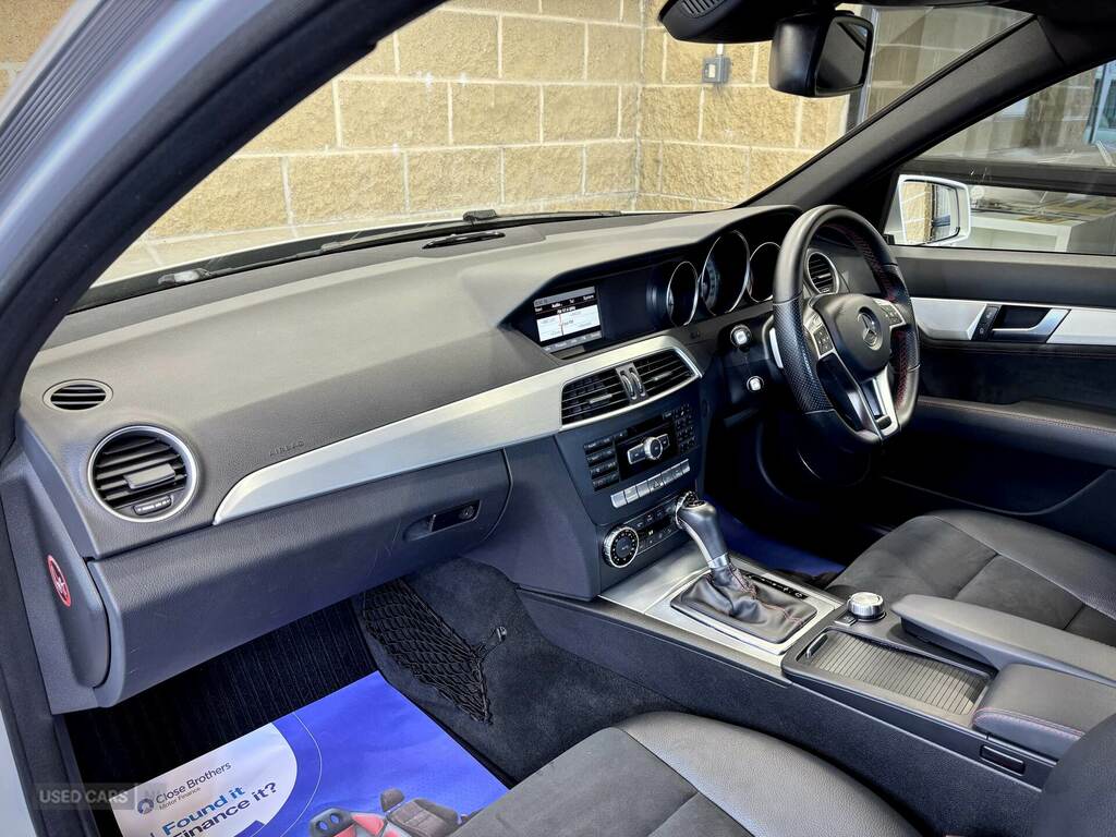 Mercedes-Benz C Class Coupe Silver #24