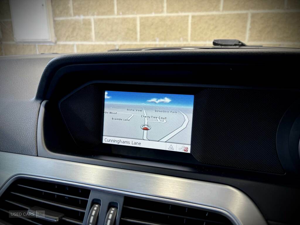 Mercedes-Benz C Class Coupe Silver #17