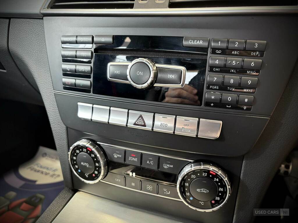 Mercedes-Benz C Class Coupe Silver #22