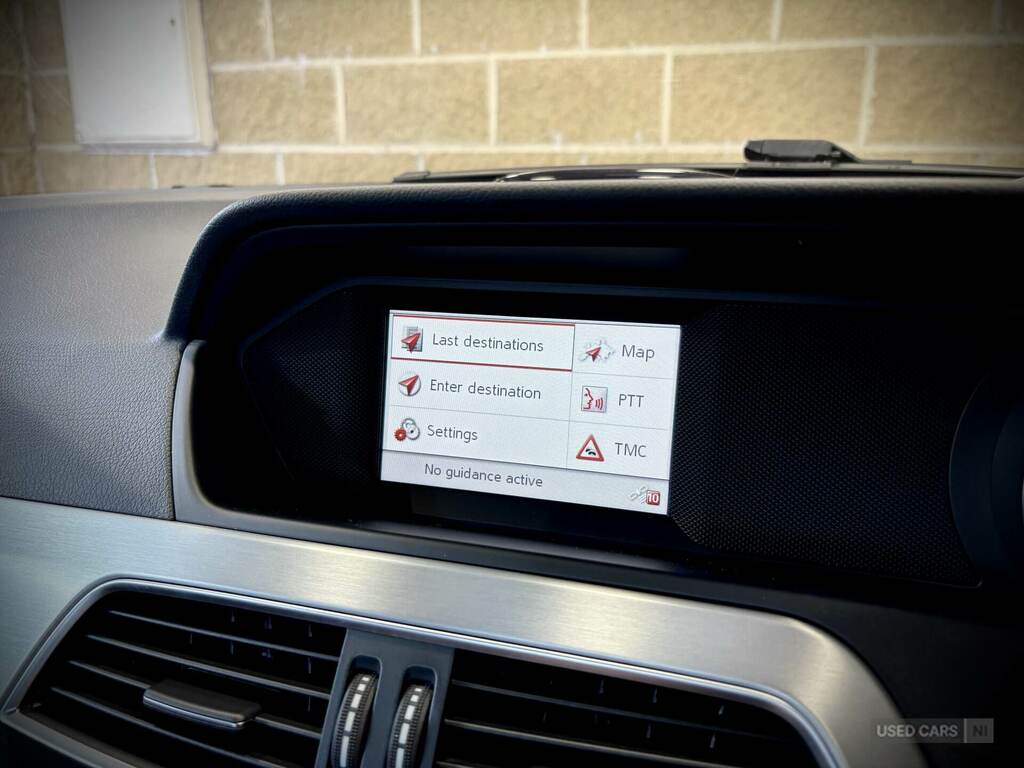 Mercedes-Benz C Class Coupe Silver #19