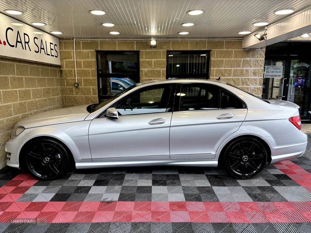 Mercedes-Benz C Class C220 Cdi Blueefficiency Amg Sport Plus Silver #6