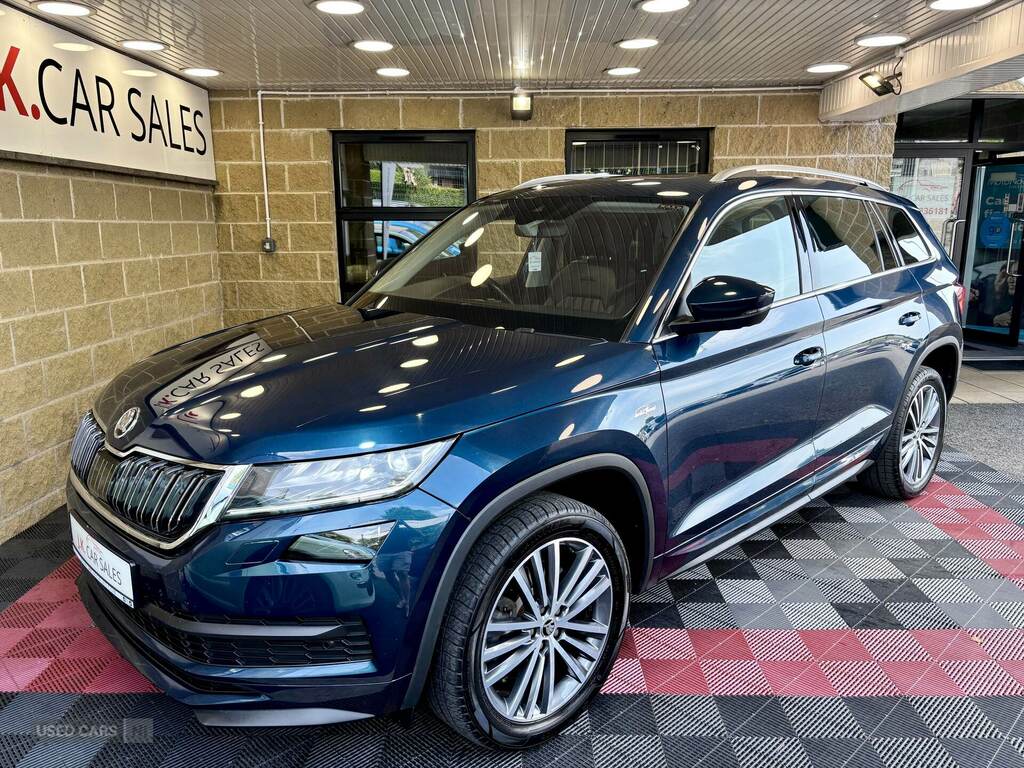 Skoda Kodiaq 2.0 Tdi 190 Laurin Klement 4X4 Dsg 7 Seat Blue #4