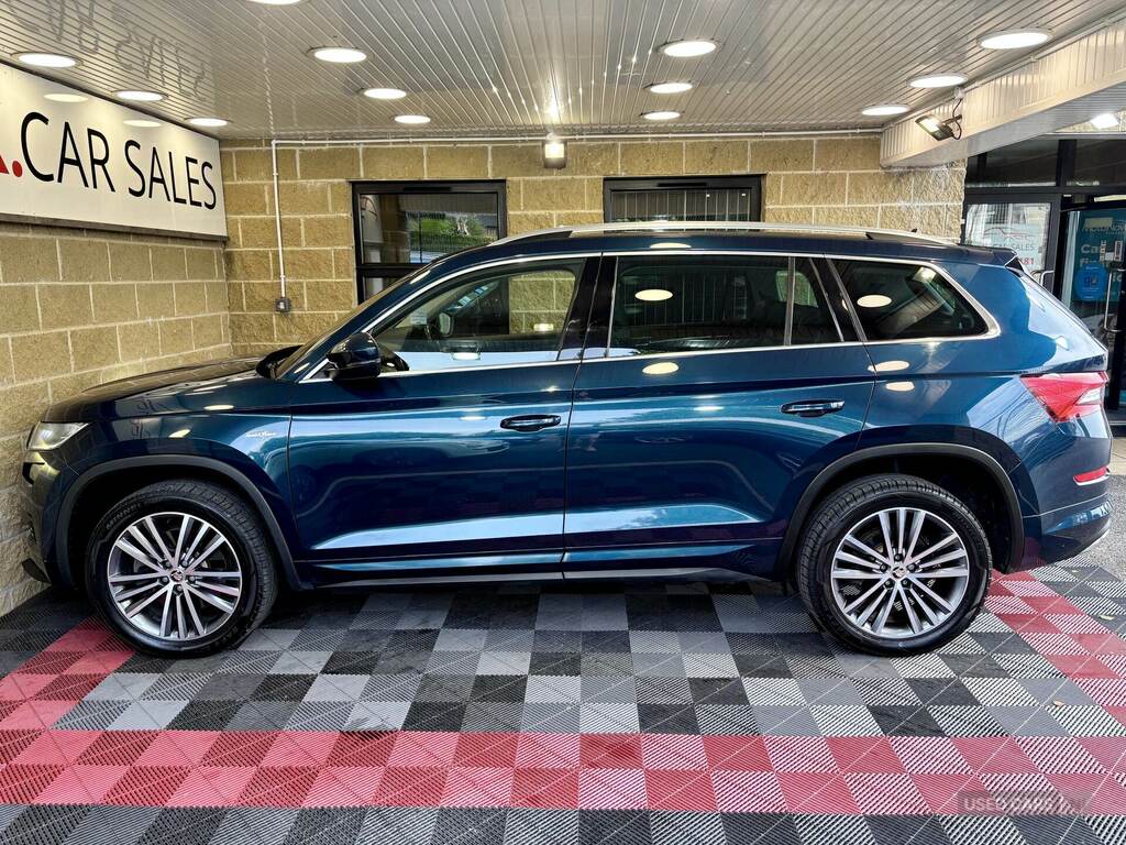 Skoda Kodiaq 2.0 Tdi 190 Laurin Klement 4X4 Dsg 7 Seat Blue #6