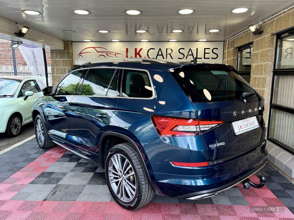 Skoda Kodiaq 2.0 Tdi 190 Laurin Klement 4X4 Dsg 7 Seat Blue #5