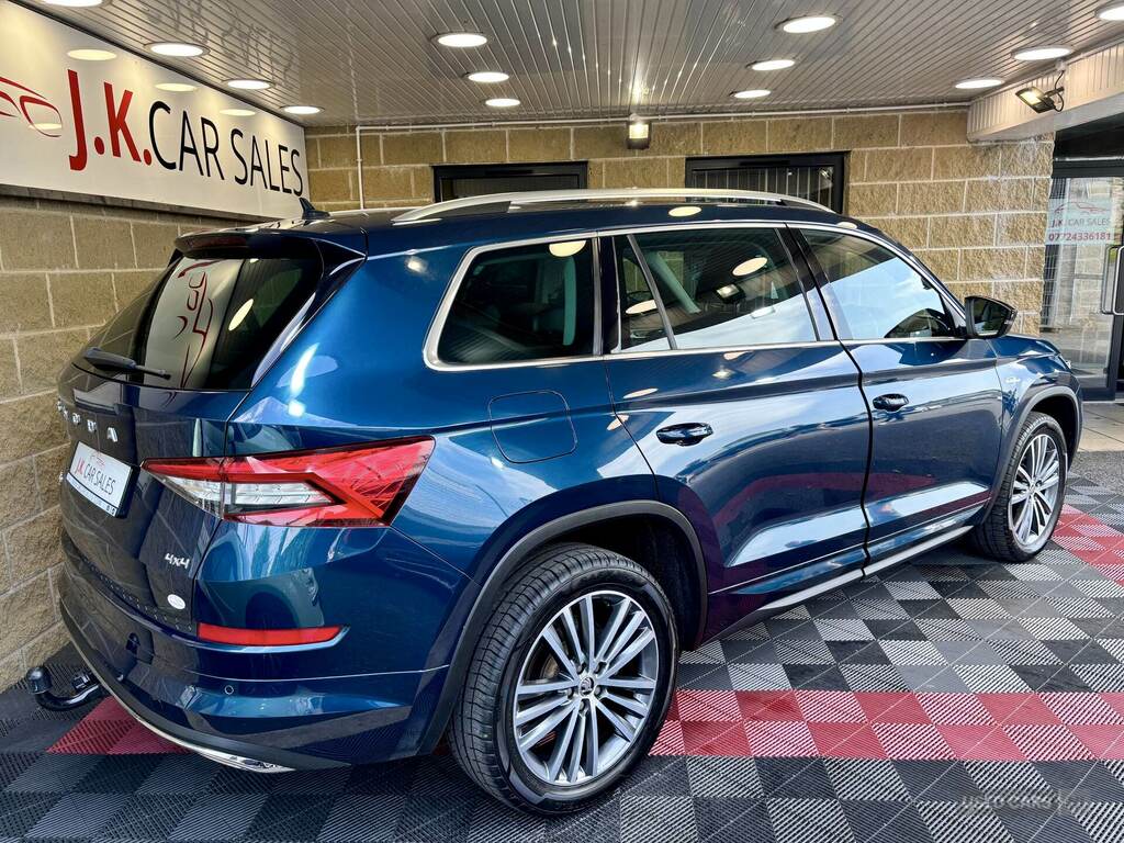 Skoda Kodiaq 2.0 Tdi 190 Laurin Klement 4X4 Dsg 7 Seat Blue #2