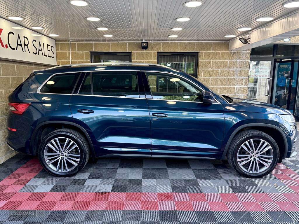 Skoda Kodiaq 2.0 Tdi 190 Laurin Klement 4X4 Dsg 7 Seat Blue #3