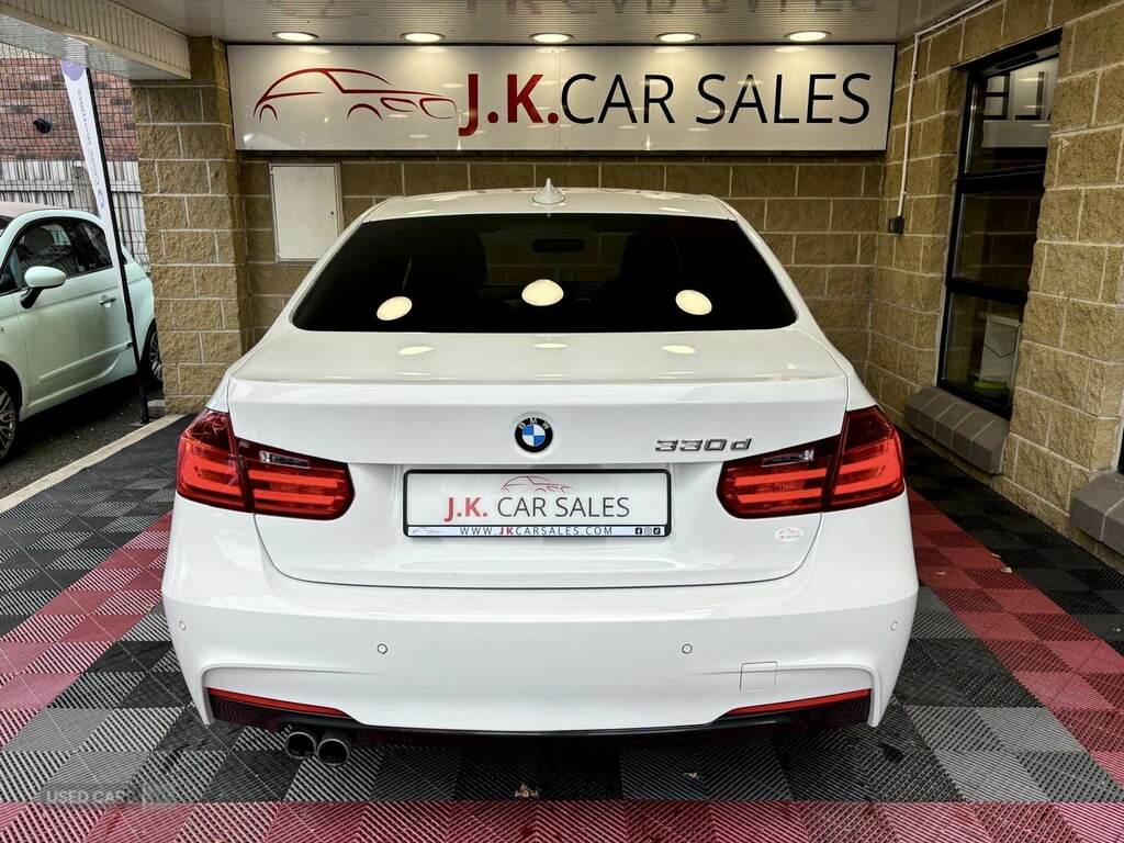 BMW 3 Series 330D M Sport Step White #6