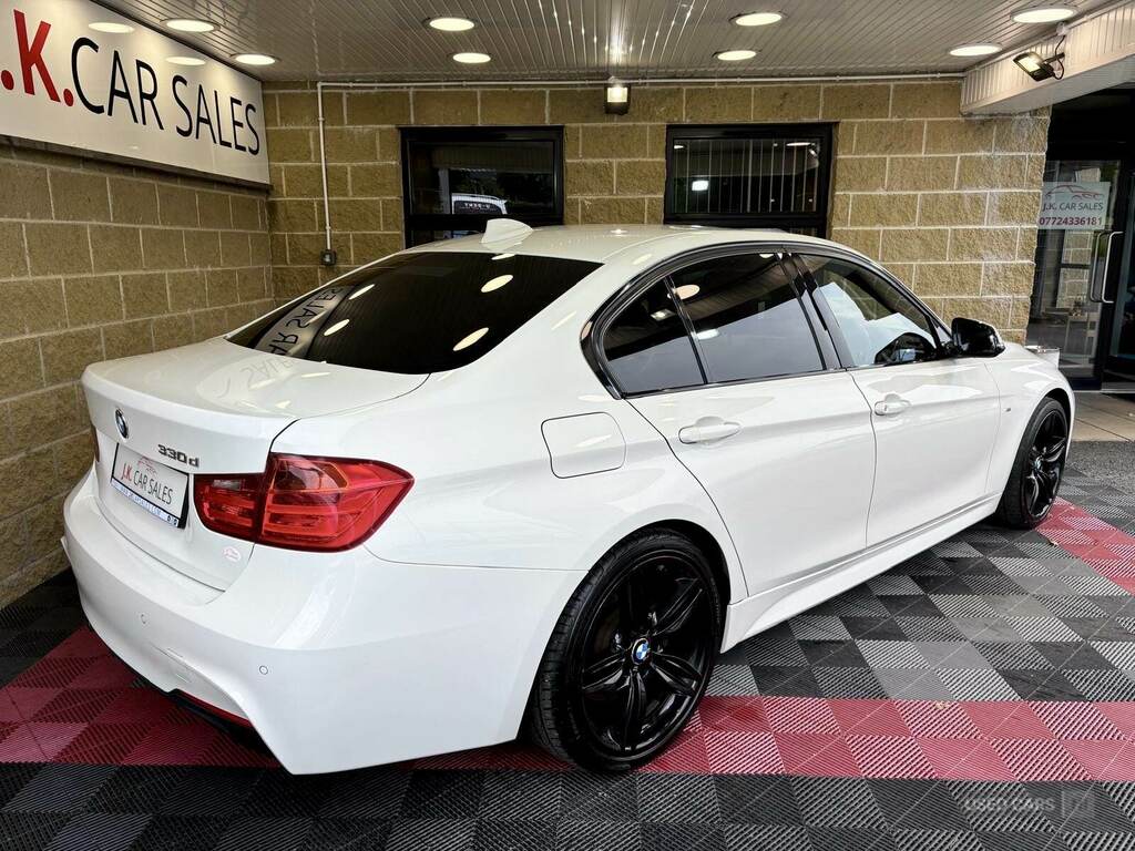 BMW 3 Series 330D M Sport Step White
