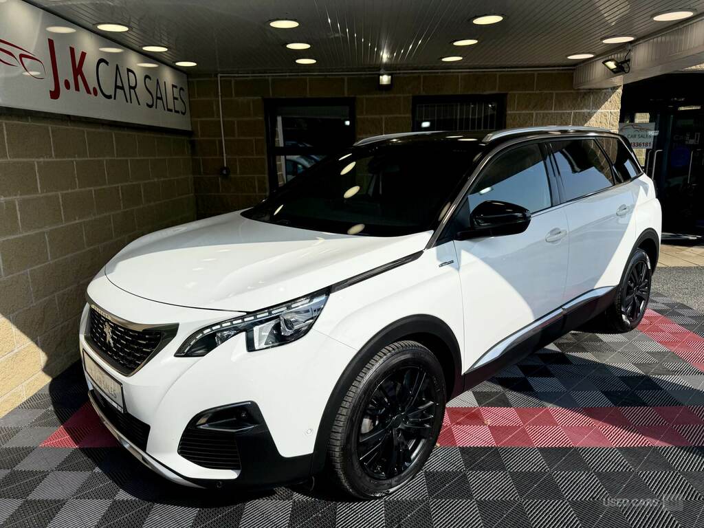 Peugeot 5008 2.0 Bluehdi Gt Line White #4