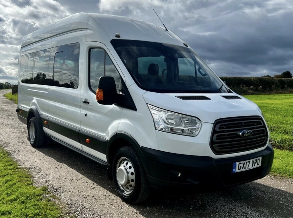 Ford Transit Custom 2.2 Tdci 460 Hdt Trend 17 Seater Minibus White