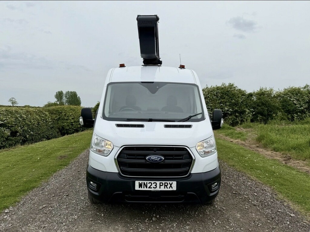 Ford Transit Custom 2.0 Transit Trend Van 350 L2 2.0L Cpl Access Platf WN23PRX White #4