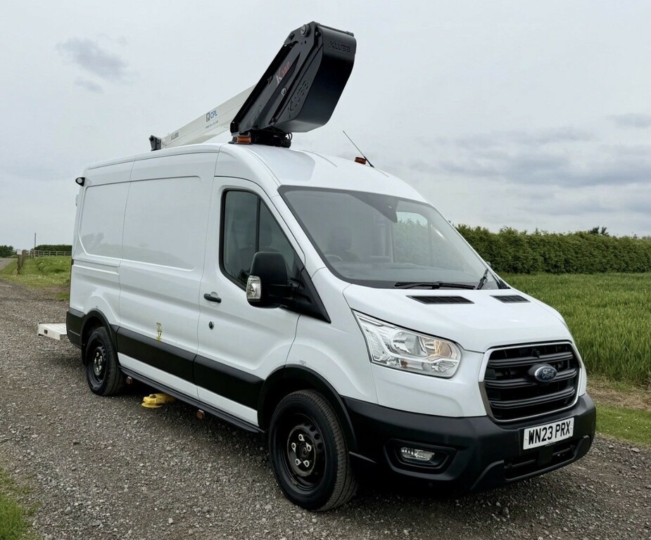 Ford Transit Custom 2.0 Transit Trend Van 350 L2 2.0L Cpl Access Platf WN23PRX White #2