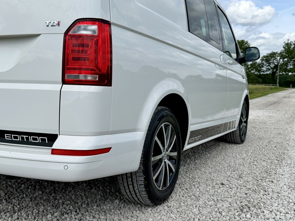 Volkswagen Transporter 2.0 Tdi T30 Bluemotion Tech Edition Crew Cab Kombi CP18LYJ White #5