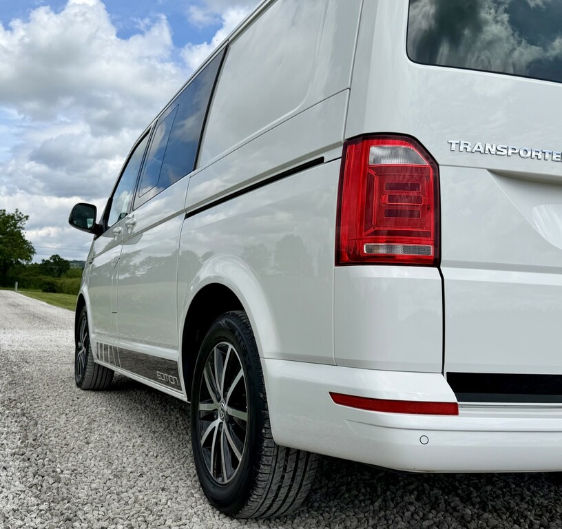 Volkswagen Transporter 2.0 Tdi T30 Bluemotion Tech Edition Crew Cab Kombi CP18LYJ White #6