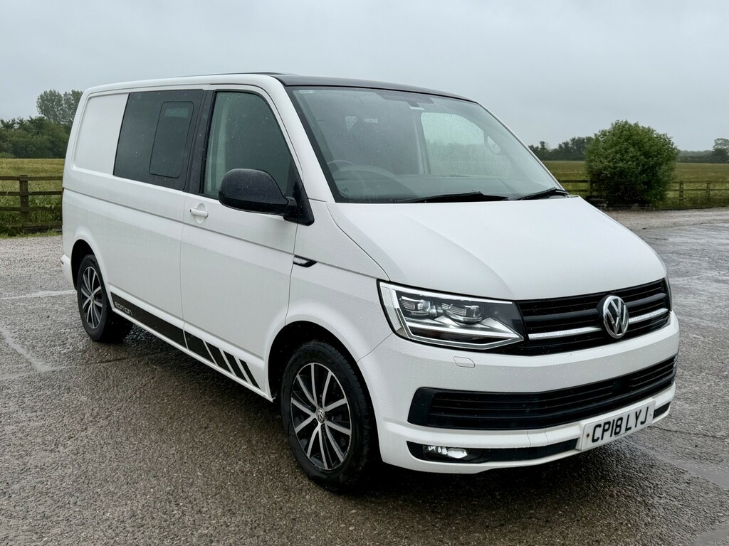 Volkswagen Transporter 2.0 Tdi T30 Bluemotion Tech Edition Crew Cab Kombi White