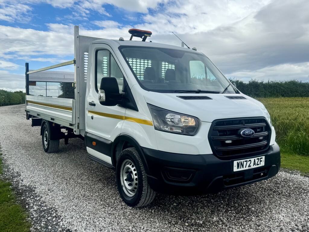 Ford Transit Custom 2.0 Transit 350 L4 2.0L Ecoblue 130Ps Rwd 6 Speed WN72AZF White