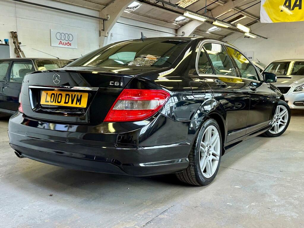 Mercedes-Benz C Class Saloon 1.8 C180 Blueefficiency Sport Euro 5 4 Black #4
