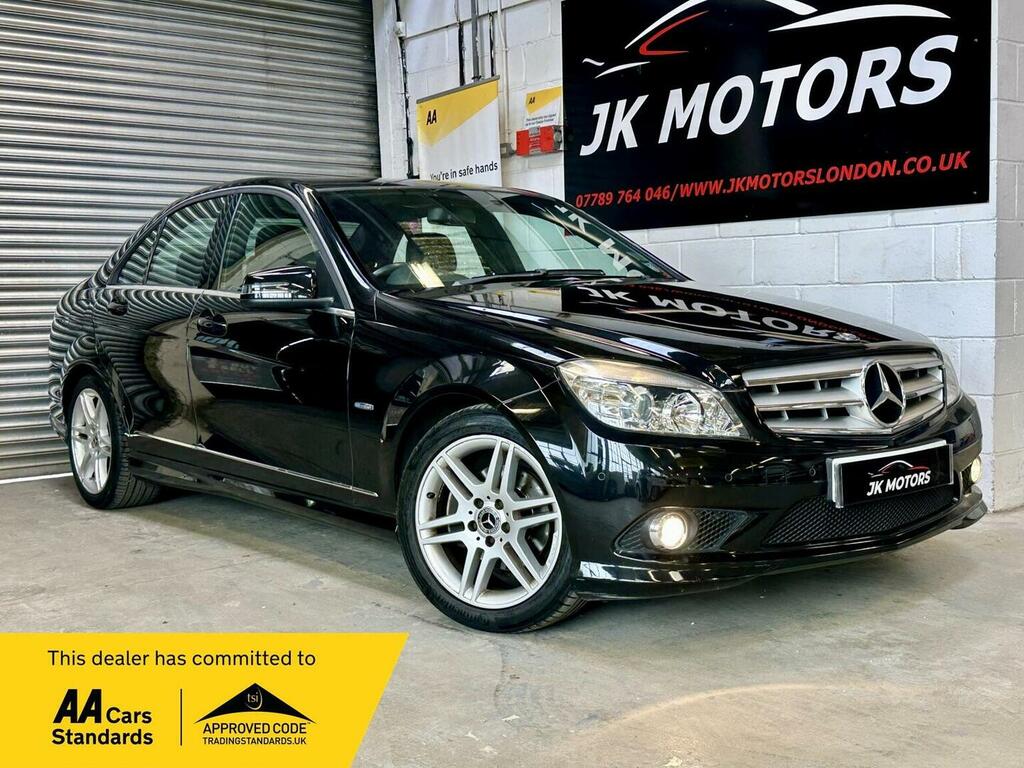 Mercedes-Benz C Class Saloon 1.8 C180 Blueefficiency Sport Euro 5 4 Black