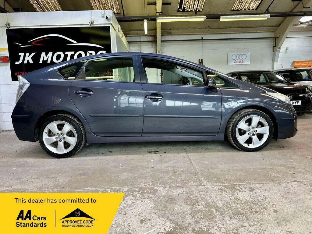 Toyota Prius Hatchback 1.8 Vvt-h T4 Cvt Euro 5 Ss 2012 Grey #5