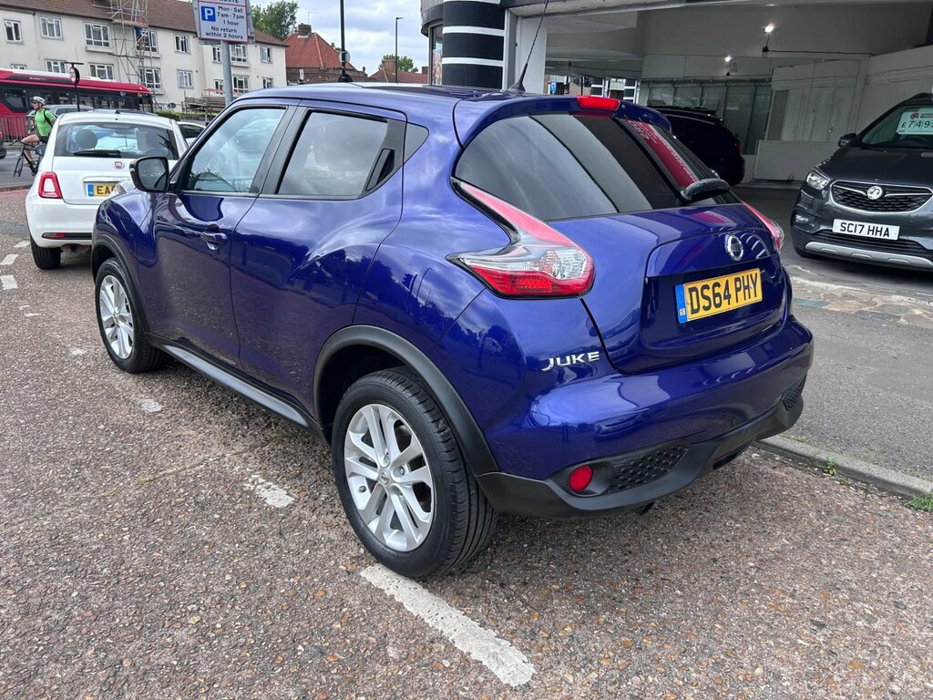 Nissan Juke 1.2 Dig-t Acenta Premium 6Spd Euro 5 Ss DS64PHY Blue #4