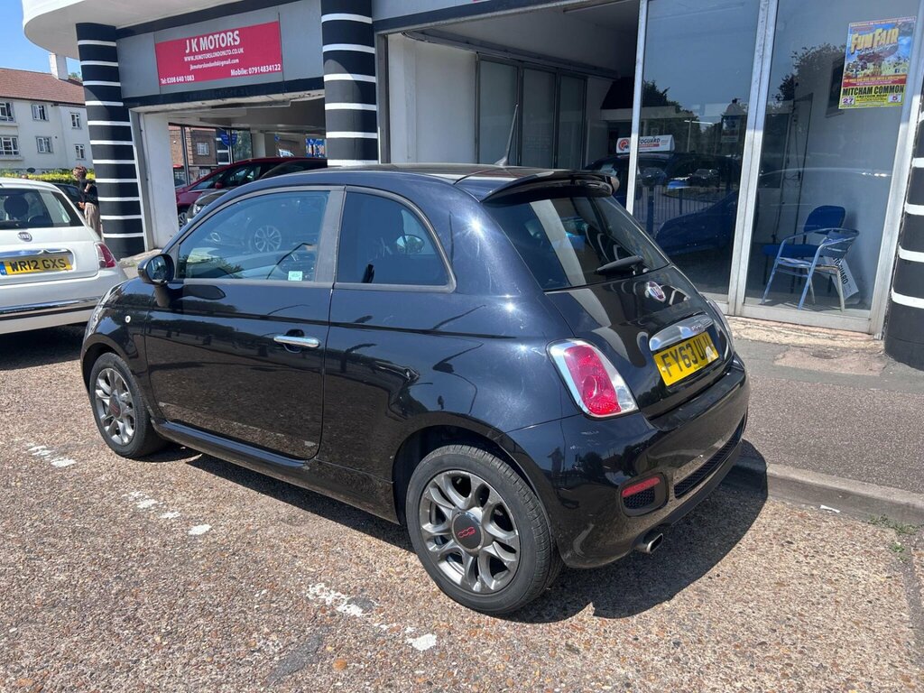 Fiat 500 1.2 S Euro 6 Ss FY63ULU Black #4