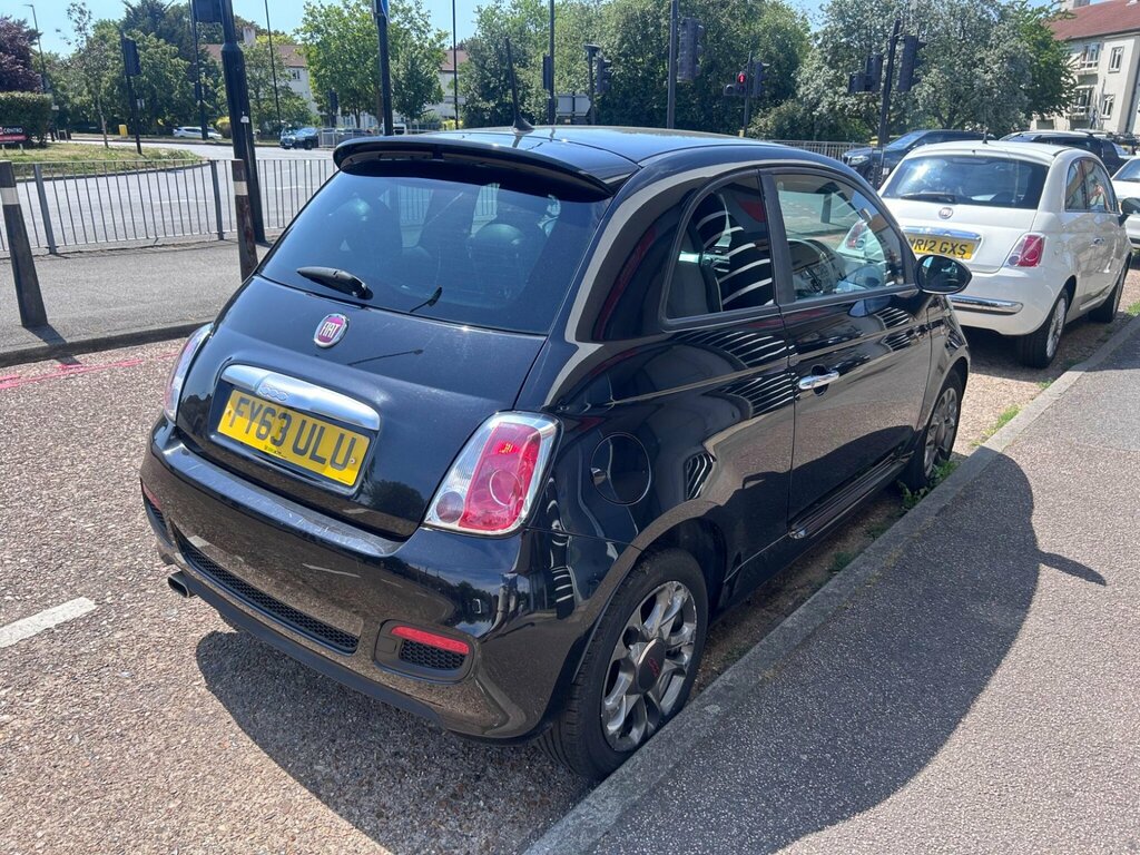 Fiat 500 1.2 S Euro 6 Ss FY63ULU Black #6