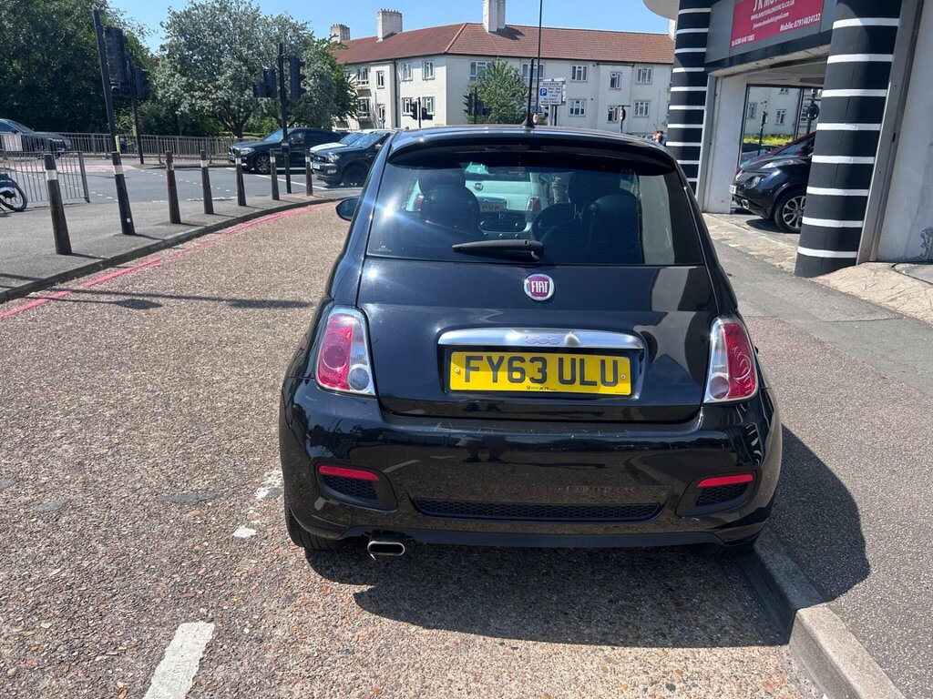 Fiat 500 1.2 S Euro 6 Ss FY63ULU Black #5