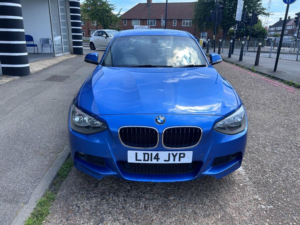 BMW 1 Series 1.6 116I M Sport Euro 6 Ss Blue #2