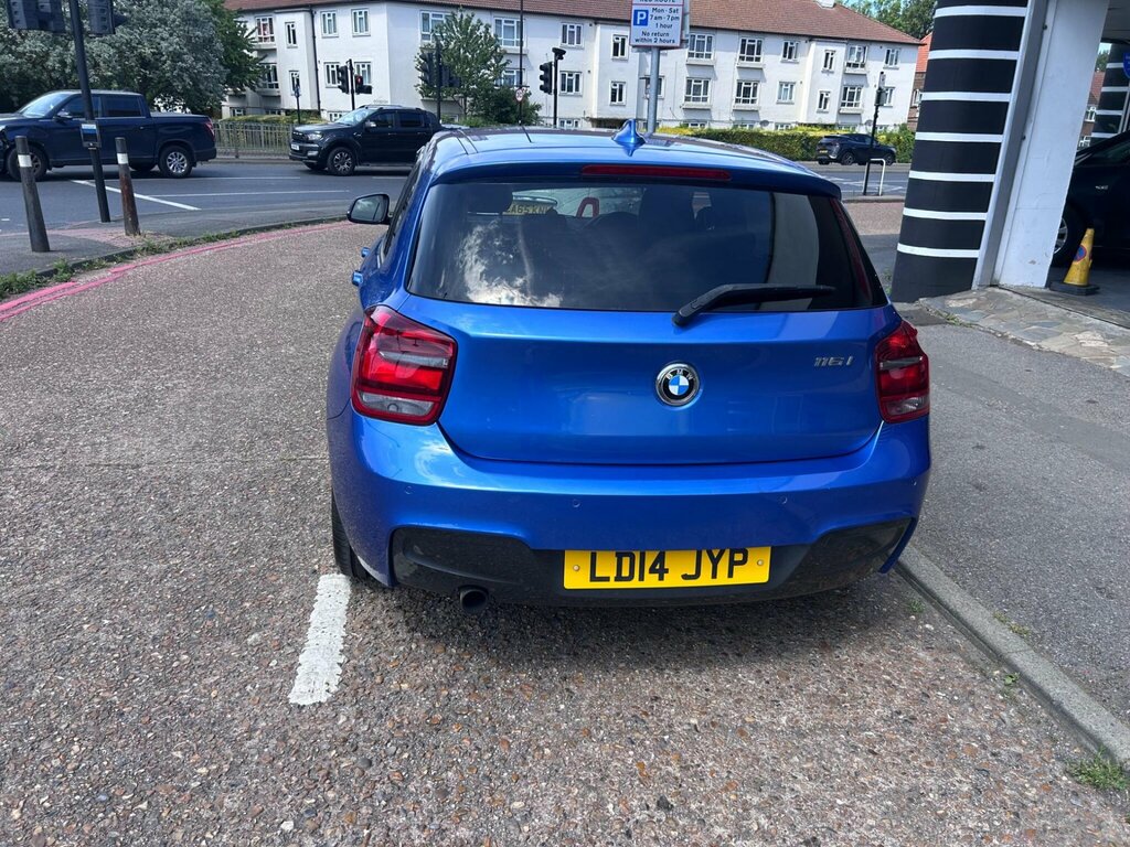 BMW 1 Series 1.6 116I M Sport Euro 6 Ss Blue #5