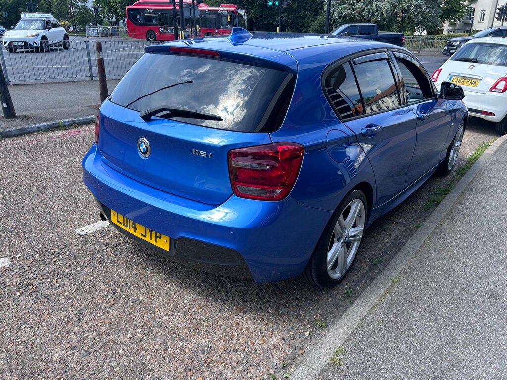 BMW 1 Series 1.6 116I M Sport Euro 6 Ss Blue #4