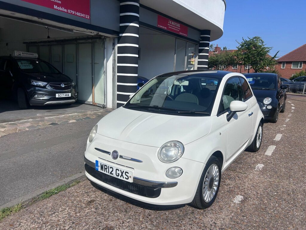 Fiat 500 1.2 Lounge Euro 5 Ss White