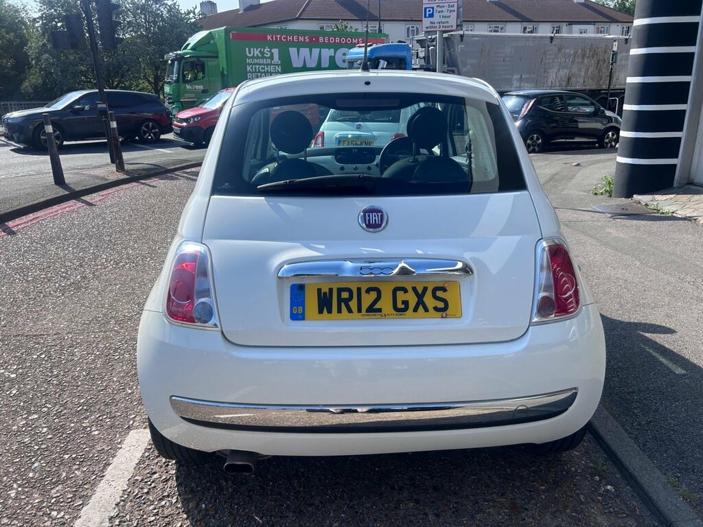 Fiat 500 1.2 Lounge Euro 5 Ss White #5
