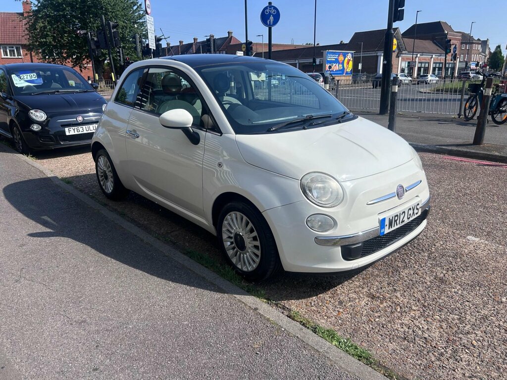 Fiat 500 1.2 Lounge Euro 5 Ss White #3