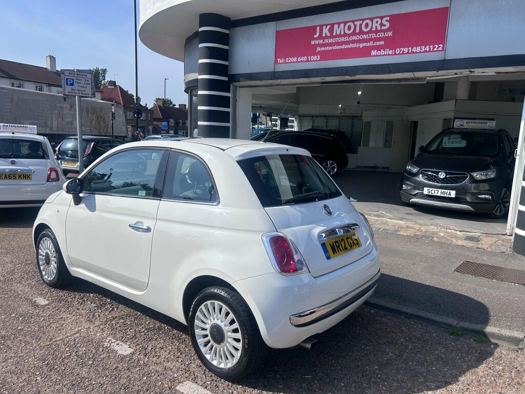 Fiat 500 1.2 Lounge Euro 5 Ss White #6