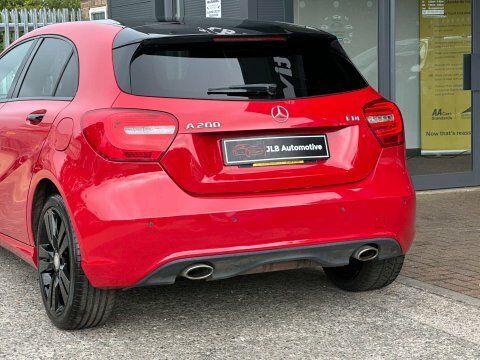 Mercedes-Benz A Class A180 Blueefficiency Sport Red #8