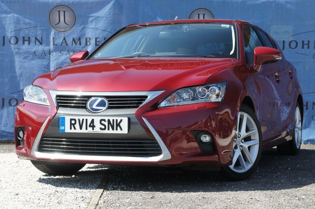 Lexus CT 200H Premier Hatchback Red