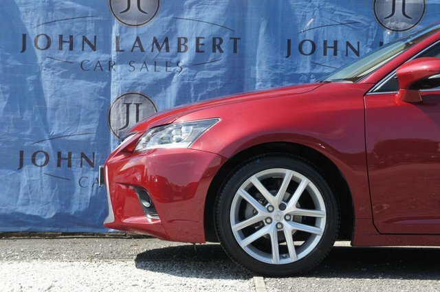Lexus CT 200H Premier Hatchback Red #4