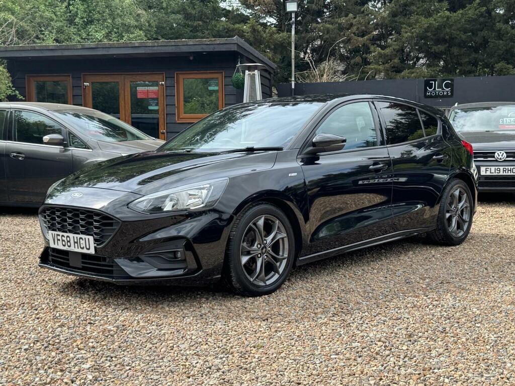 Ford Focus Hatchback 1.0T Ecoboost St-line Euro 6 Ss VF68HCU Black #5