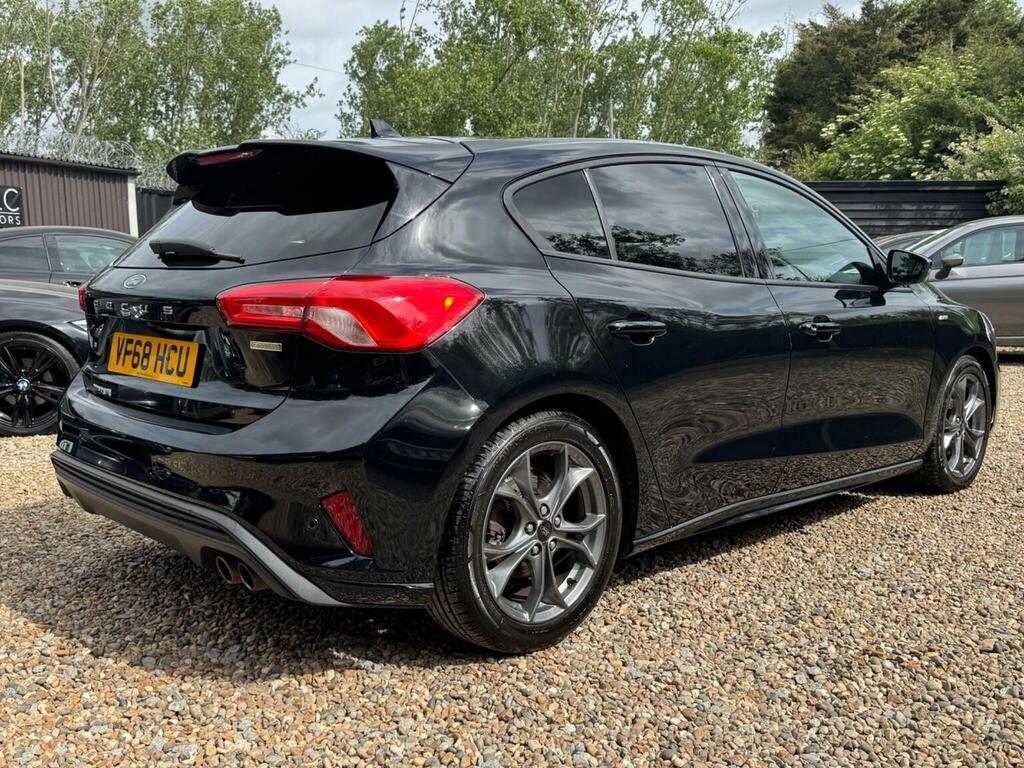 Ford Focus Hatchback 1.0T Ecoboost St-line Euro 6 Ss VF68HCU Black #2