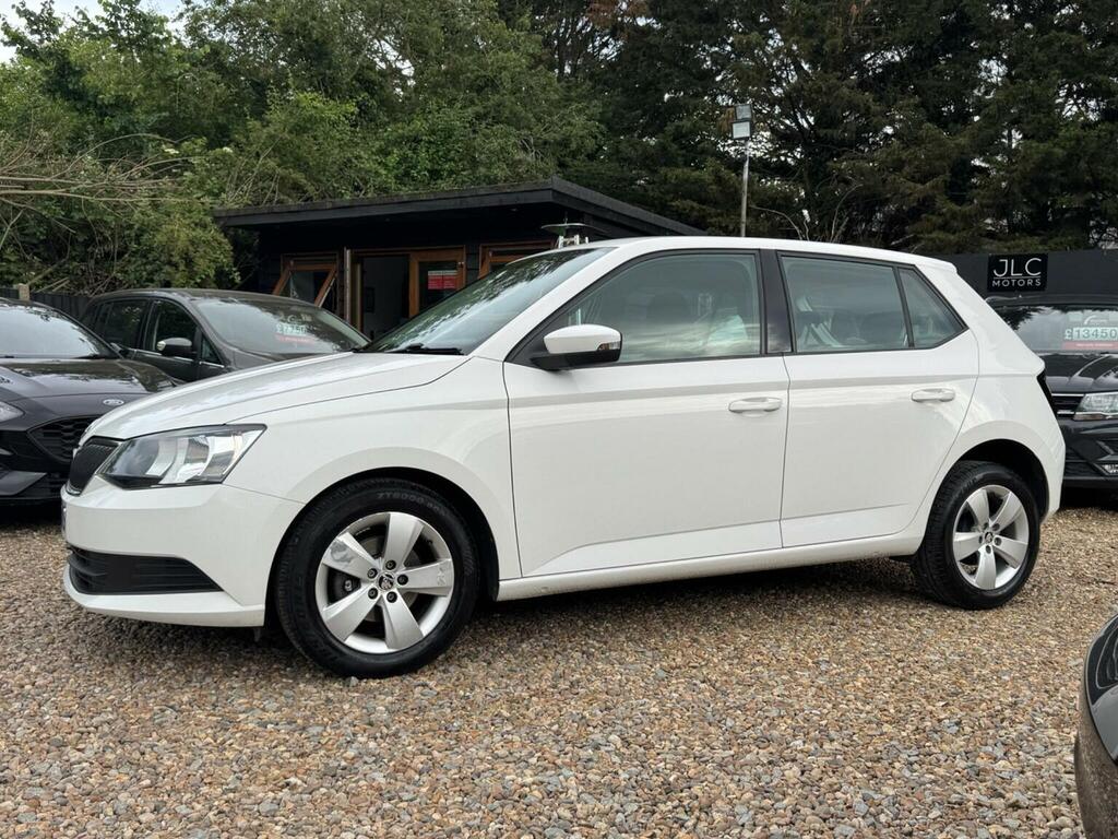Skoda Fabia Hatchback 1.0 Se Euro 6 Ss 201766 FM66XKS White #5