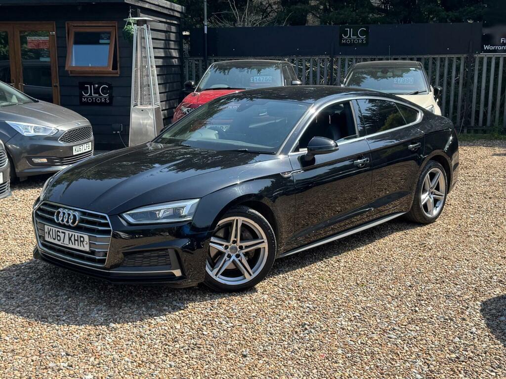 Audi A5 2.0 Tdi Ultra S Line Sportback Euro 6 Ss Black #3