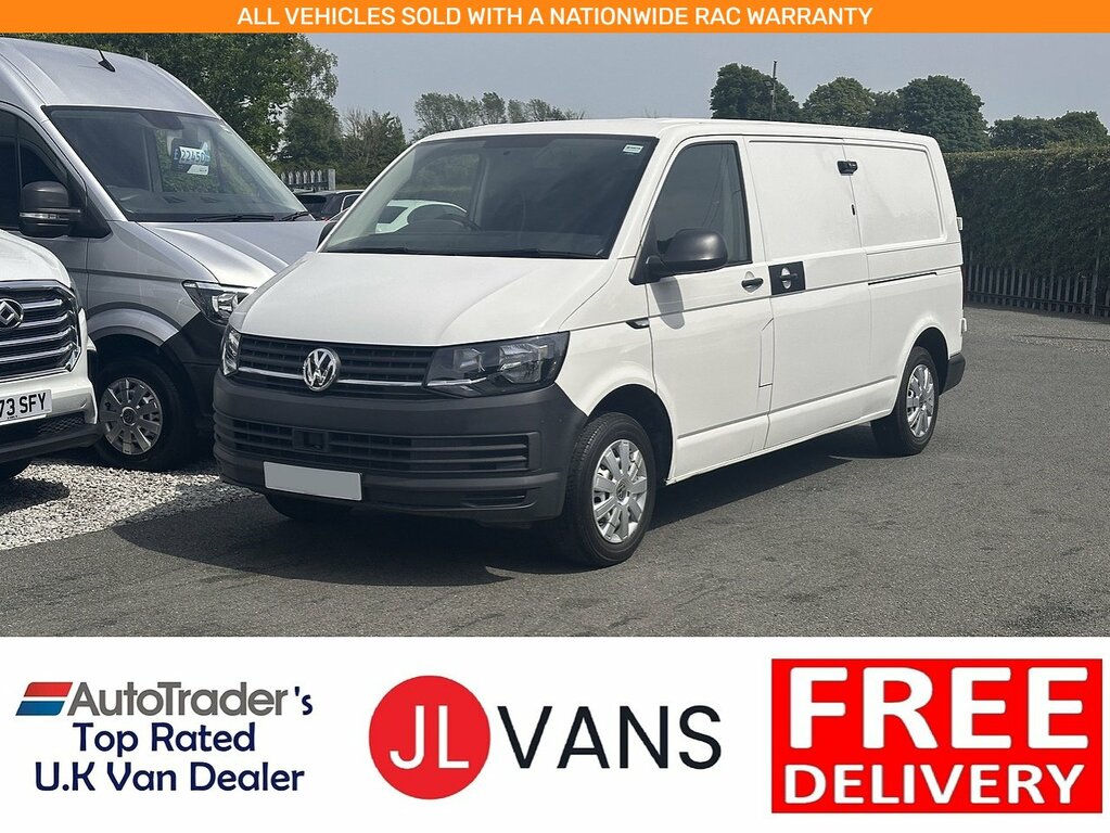 Volkswagen Transporter Tdi T32 Bluemotion Tech Startline L2h1 Euro 6 Ac 2 White