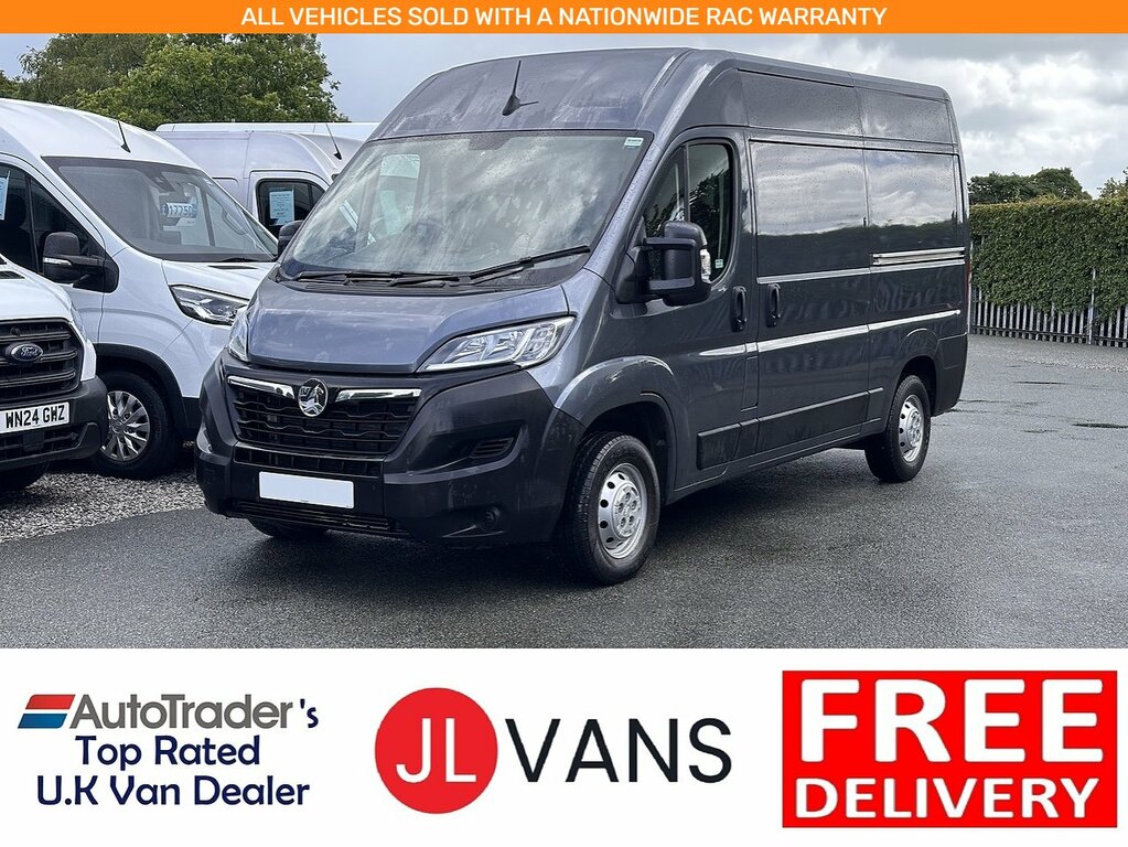 Vauxhall Movano Cdti 3500 Biturbo Prime L2h2 Euro 6 140Ps Ac 2023 Grey