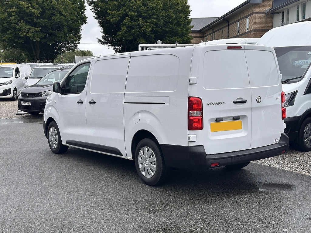 Vauxhall Vivaro Turbo D 3100 Dynamic L2h1 Euro 6 145Ps Ac 2023 U2 KV23VBN White #6