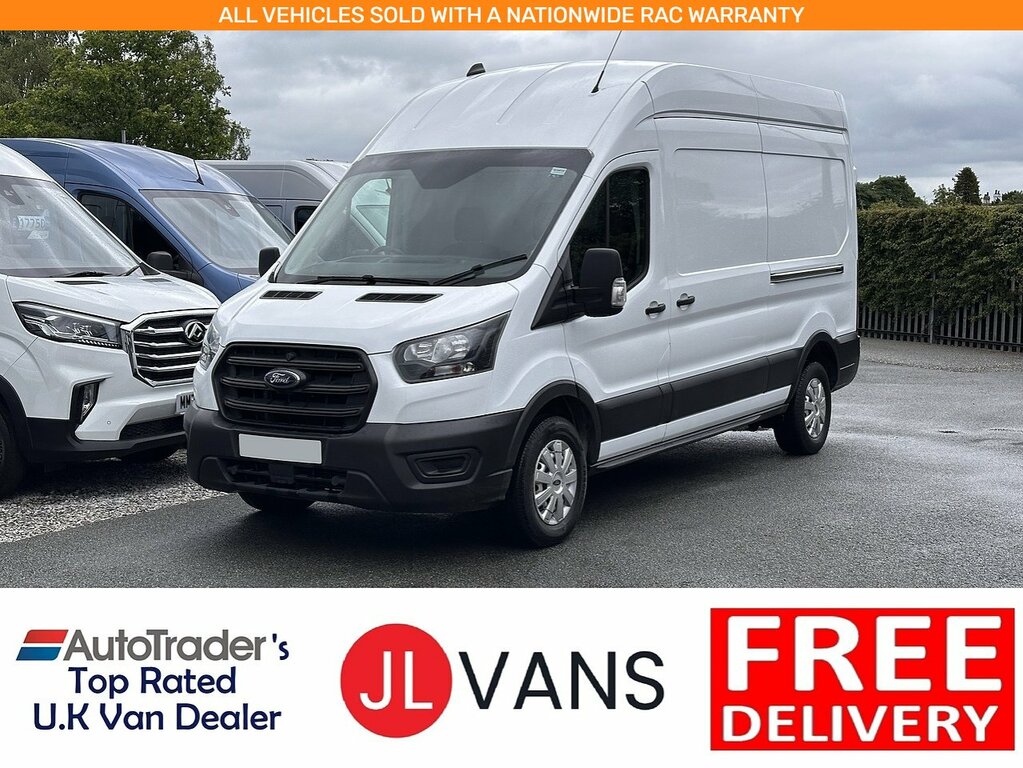 Ford Transit Custom 350 Ecoblue Leader L3h3 Euro 6 Ac 2024 U2498 Ule White